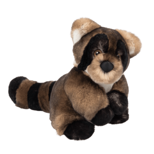 Soft Toy Raccoon Brown profil
